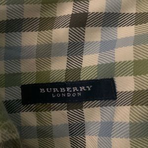 Burberry  true fitting xl, light blue , green , black.